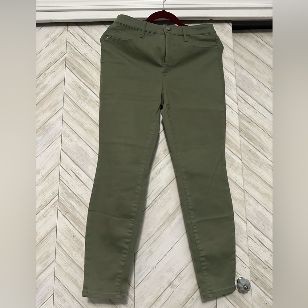 Talbots Women's Skinny Jeans in Olive